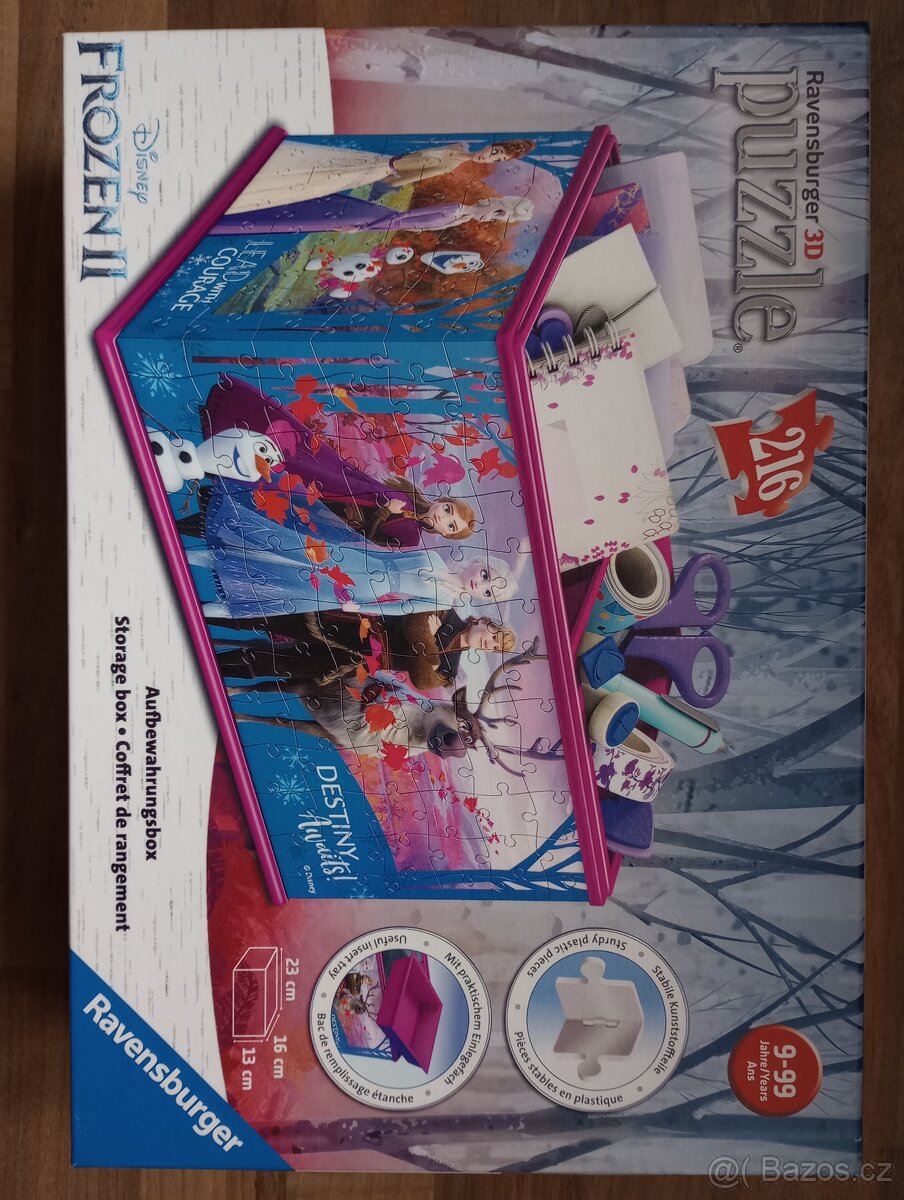 3D puzzle, Frozen box