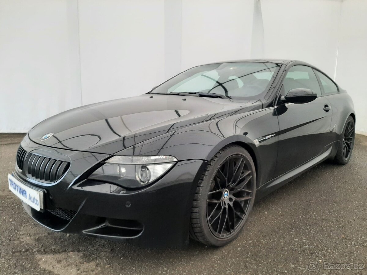 BMW M6 E63 5,0 V10 373kw originální stav