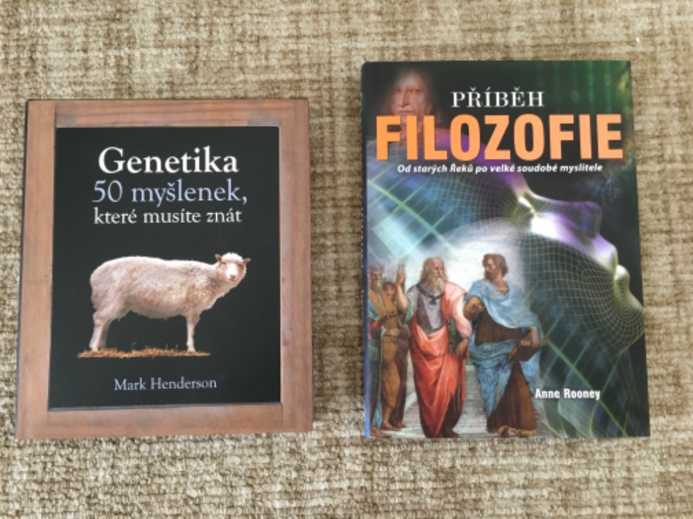 Knihy Příběh filozofie a 50 myšlenek genetiky