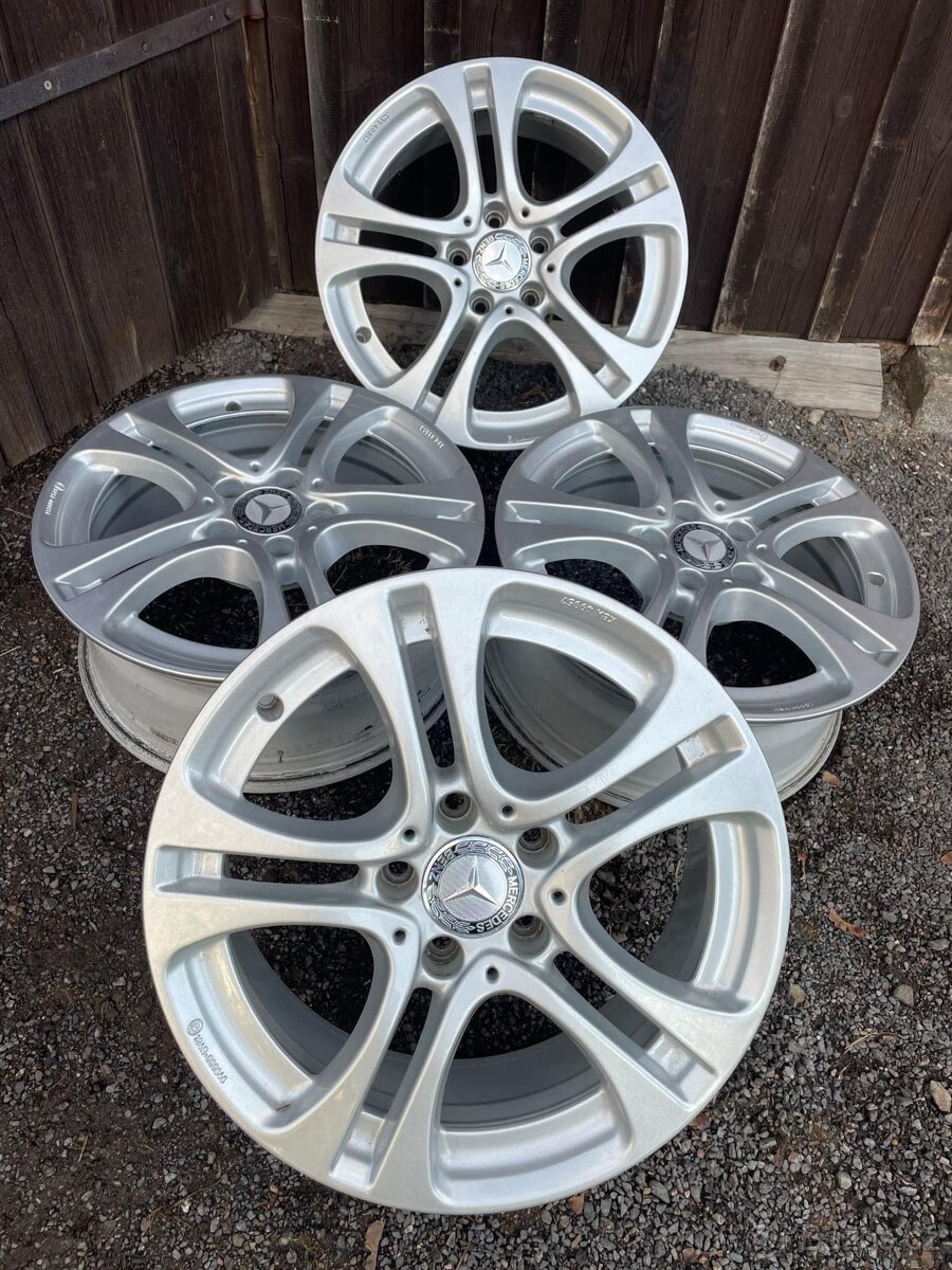 17" ALU kola – 5x112 – MERCEDES (AUDI, ŠKODA, VW) ET48