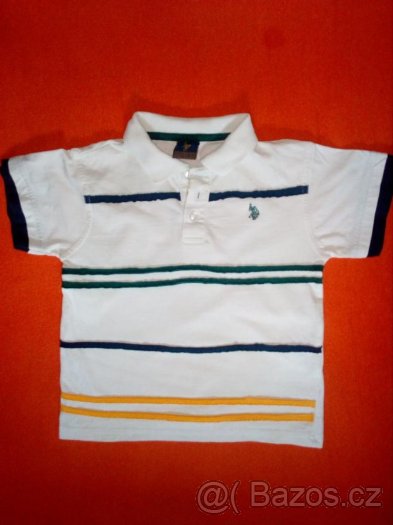 Frajerské polo tričko USS Polo vel.104-110