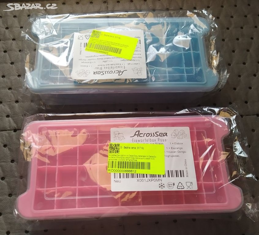 FORMA NA KOSTKY LEDU - 2 balení i s příslušenstvím