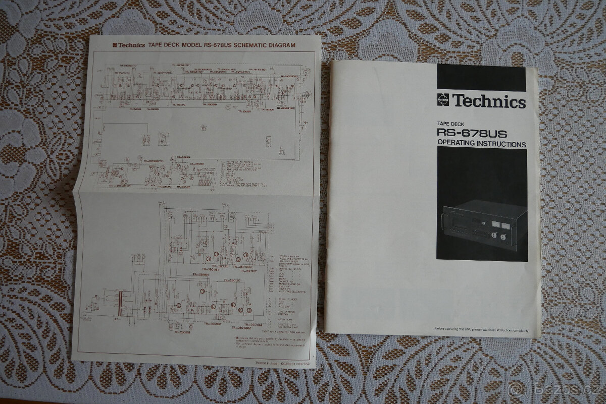 TECHNICS-678US (ORIGINÁL MANUÁL)