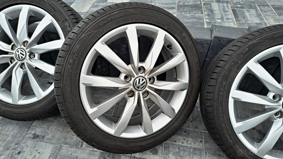17 originál VW GOLF 6/7 ŠKODA OCTAVIA III ☀️ 205/50 R17