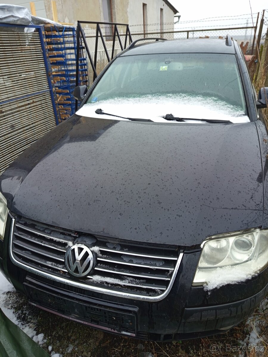 Prodám veškeré náhradní díly VW Passat B5, 5 TDI 96kw AVF