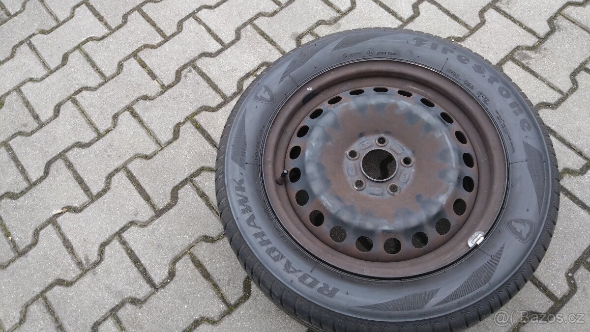 4 letní 215 55 16 + DISKY 5x108 FORD VOLVO