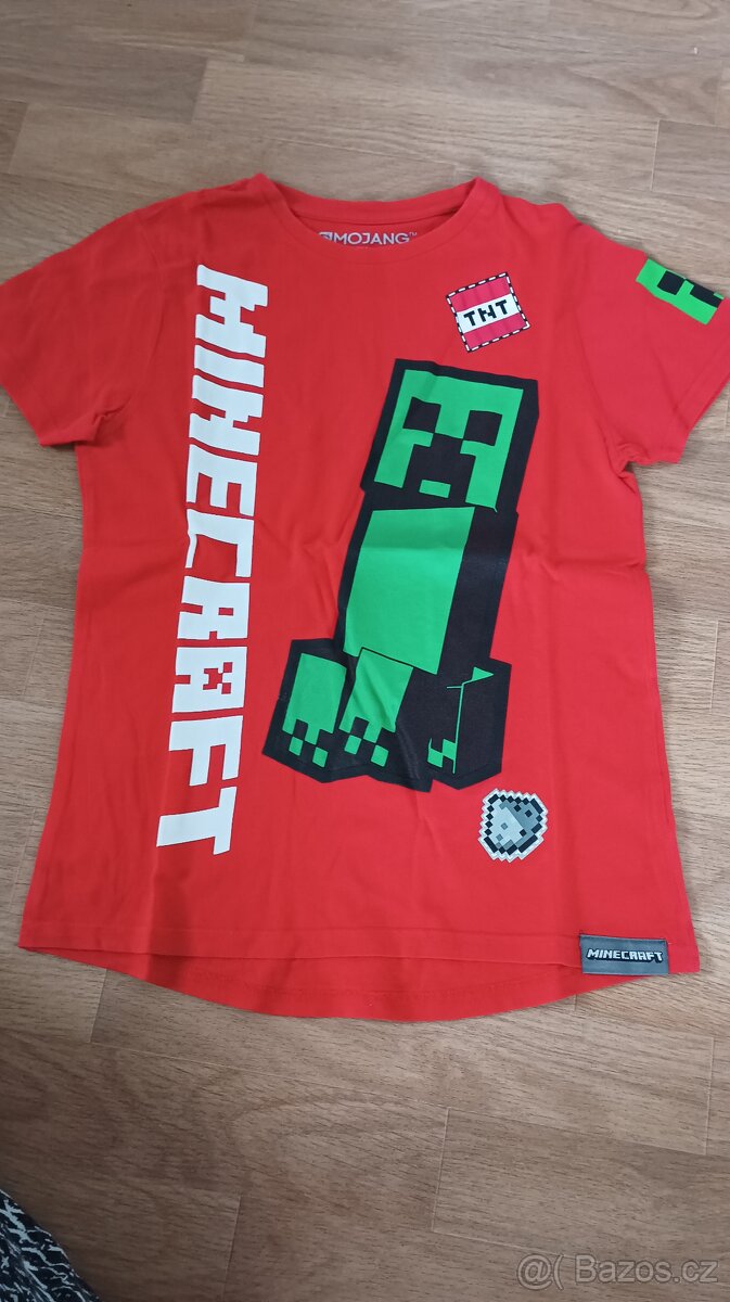 Prodám triko Minecraft