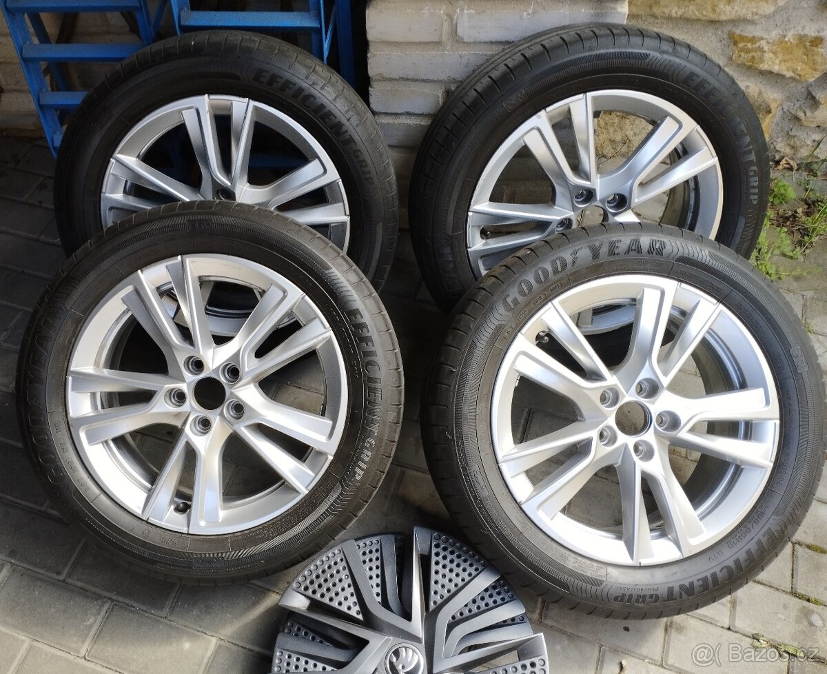 Alu kola letní sada 5x100 R 16 PROXIMA škoda