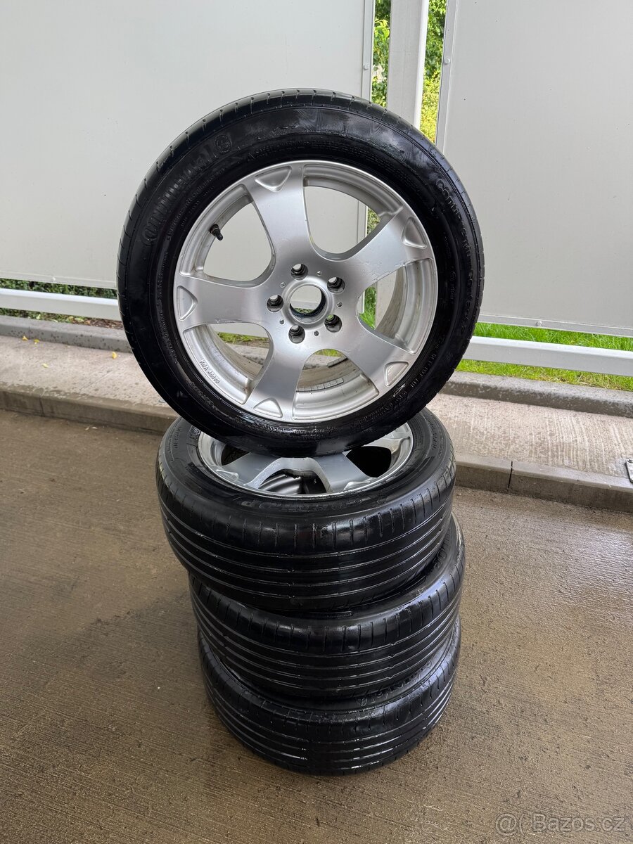 Alu kola R16 5x112 pneu 205/55