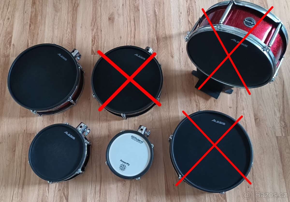 ALESIS STRIKE pady SNARE / TOM / FLOOR