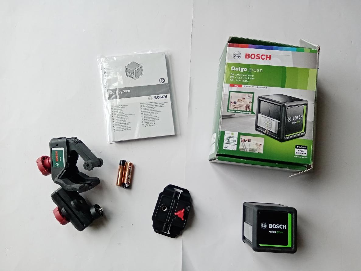 Bosch- Křížový laser Quigo Green