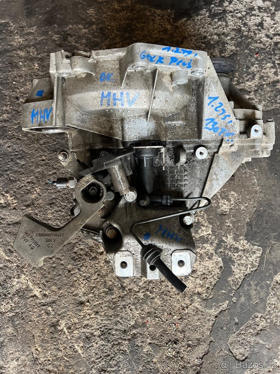 Převodovka 1.2tsi MHV,najeto 135 tisic