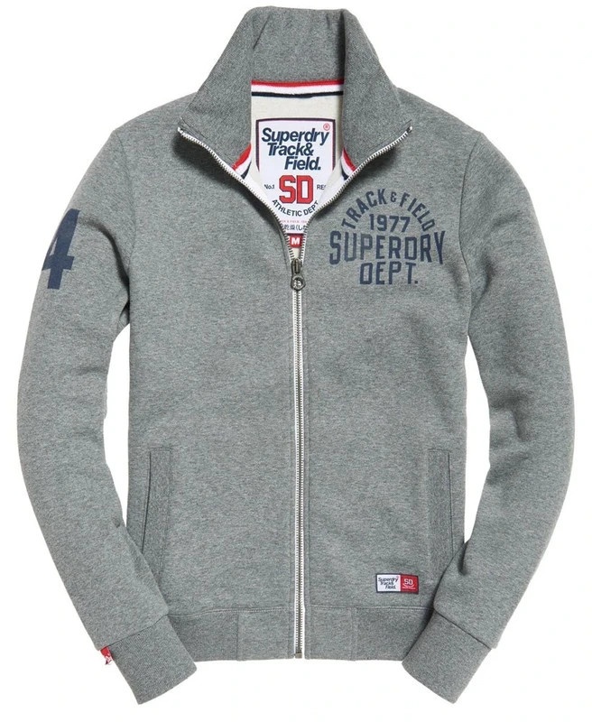 Superdry Track & Field mikina na zip
