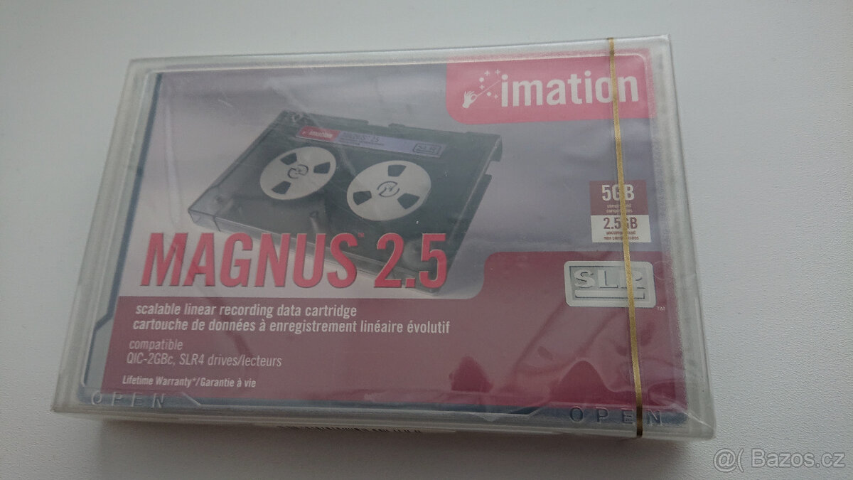 IMATION MAGNUS 2.5 data cartridge 5GB - zálohovací páska