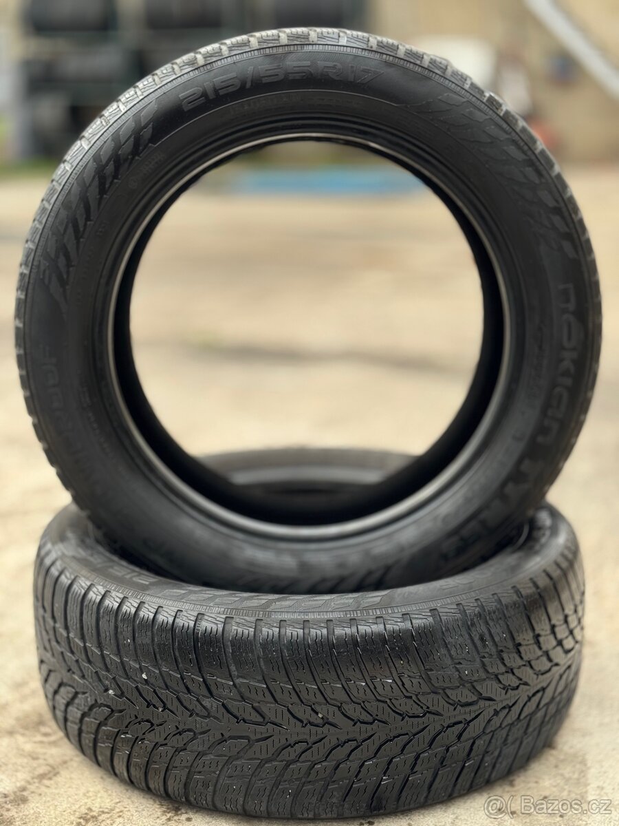 215/55/17 2x Zimní Nokian