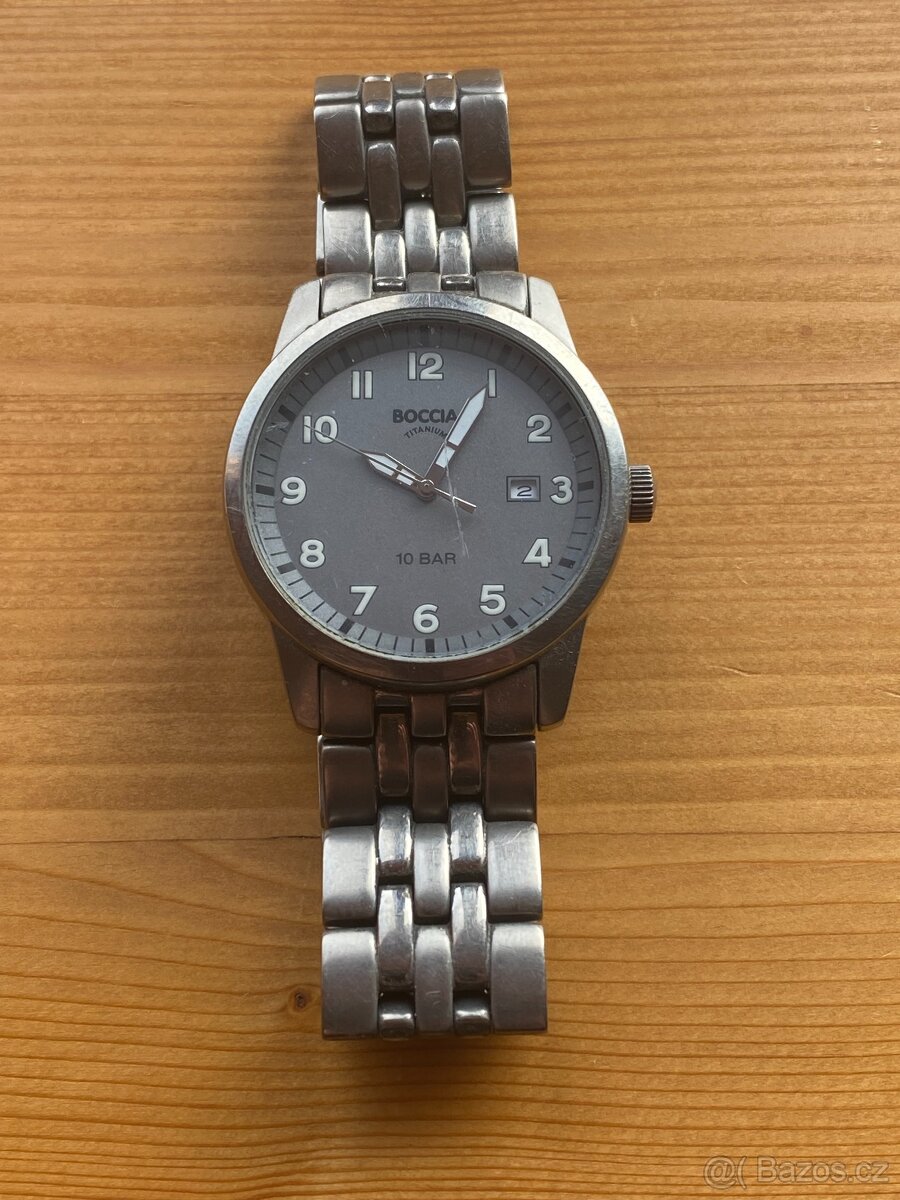 Hodinky BOCCIA TITANIUM