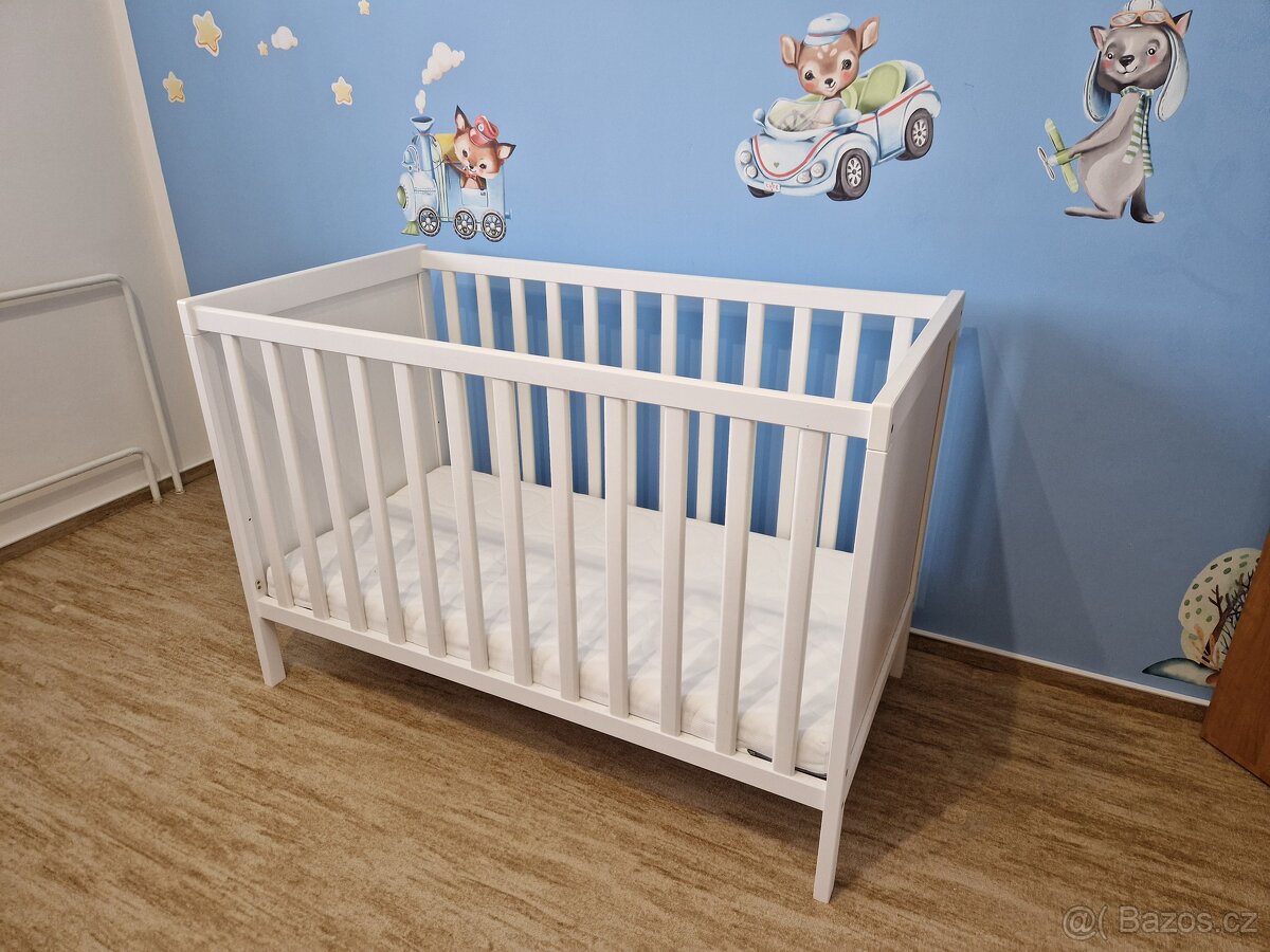 Dětská postýlka IKEA SUNDVIK