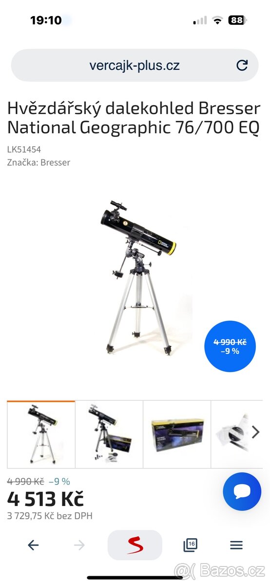 Hvězdářský dalekohled