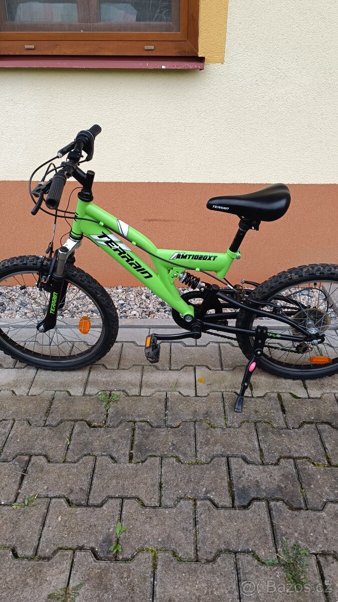Celoodpružené dětské kolo vel.20