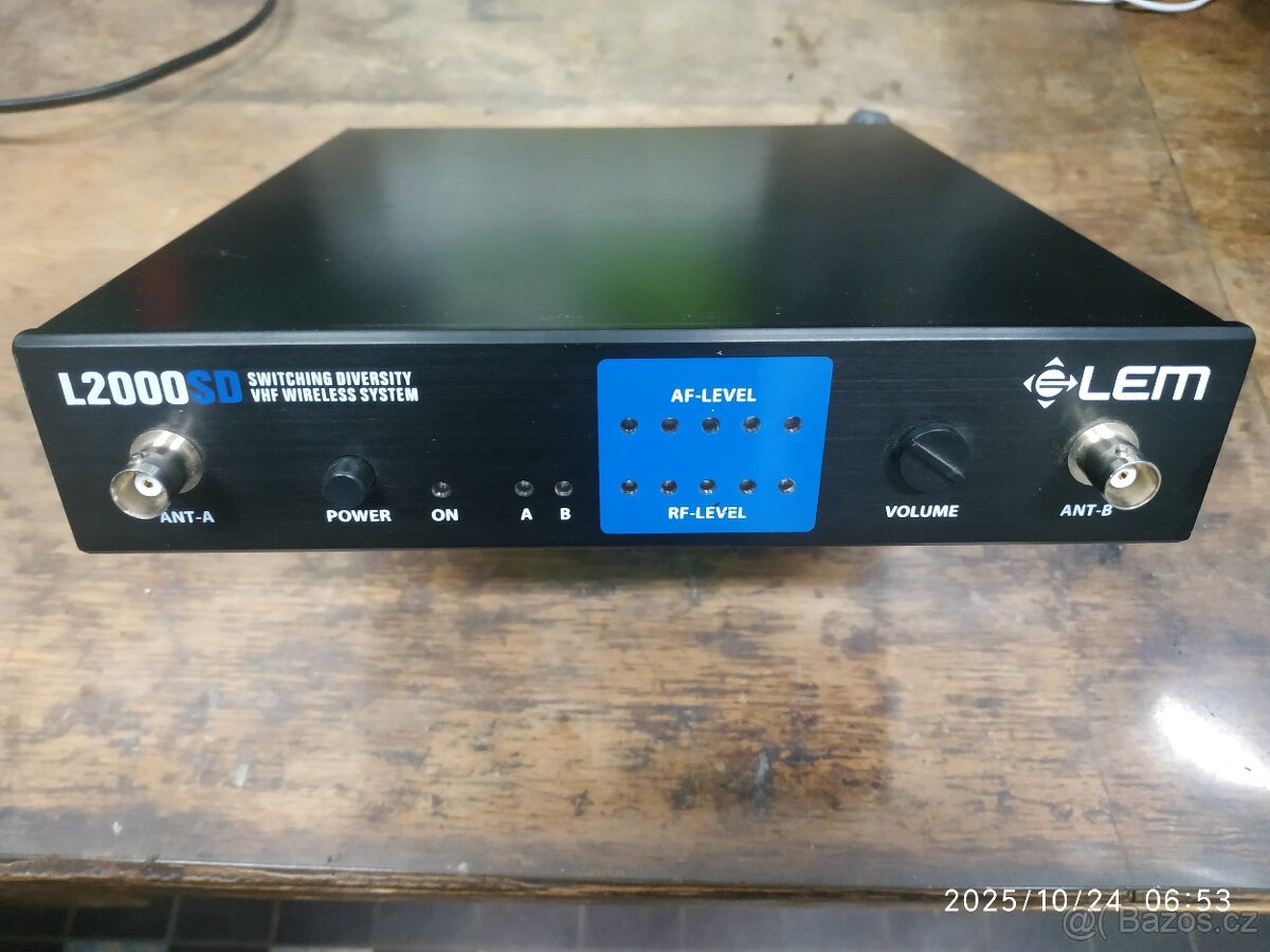 Vysílačka Mikrofonu Lem L 2000
