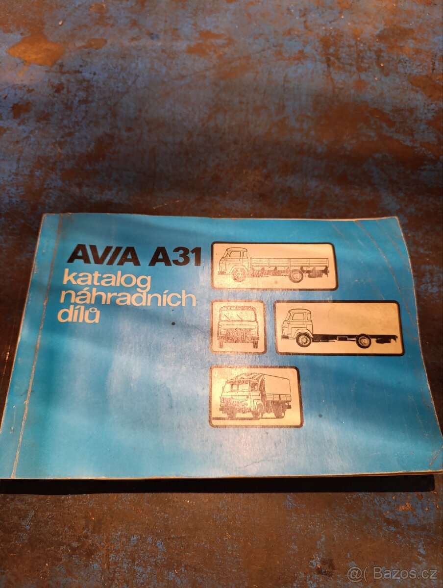 Avia A31 katalog náhradních dílů