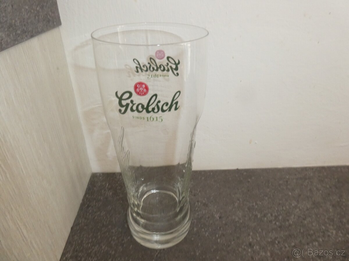 Pivní sklenice Grolsch