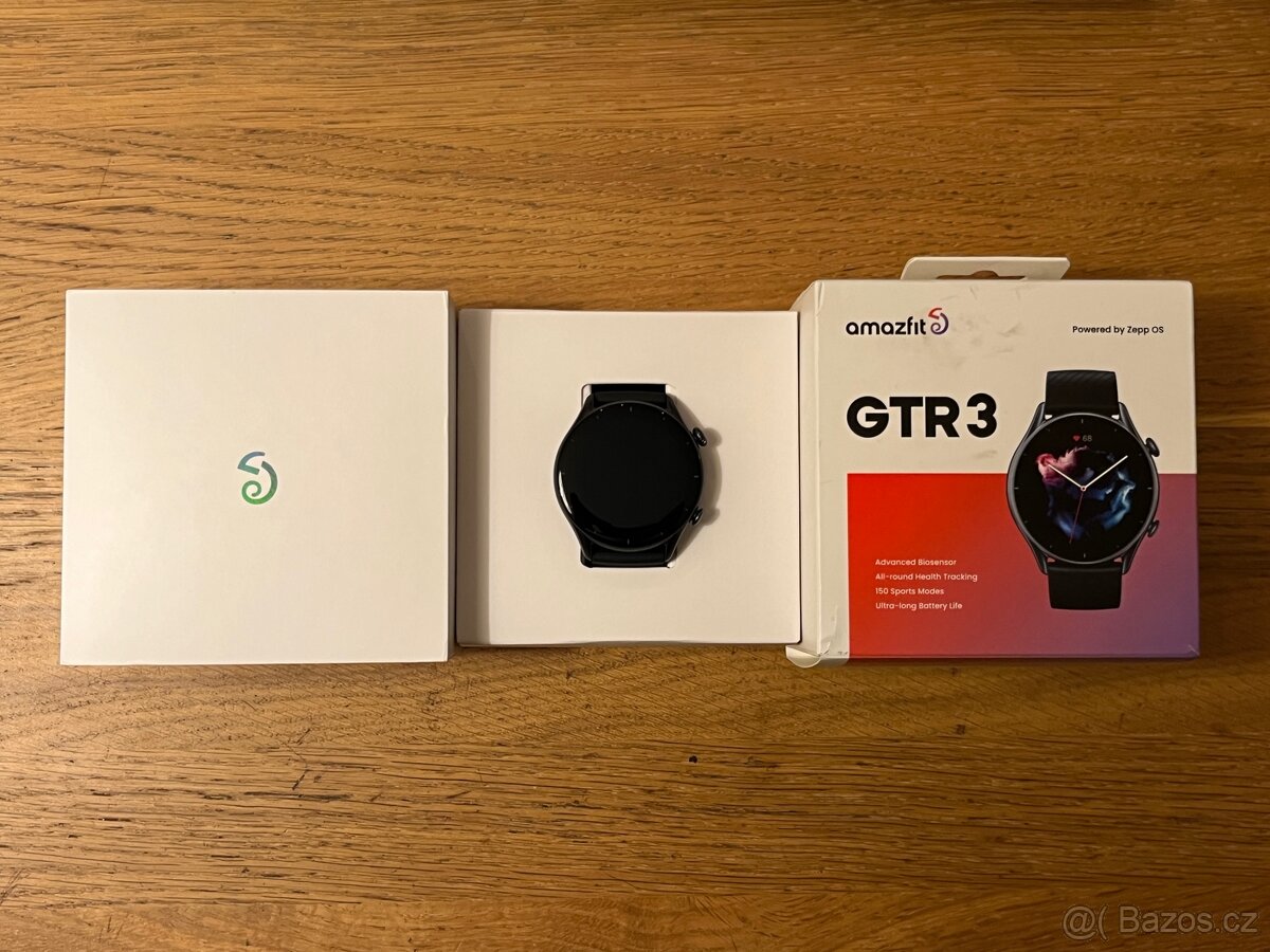 Hodinky Amazfit GTR 3 Black, nové