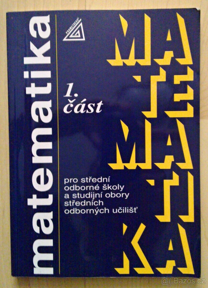 Učebnice Matematika 1.část