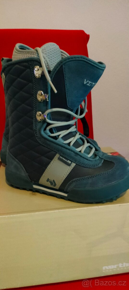 Snowboardové boty značka Vintage modré