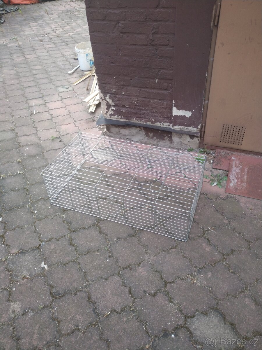 Ohrádka, výběh pro králíky a morčata