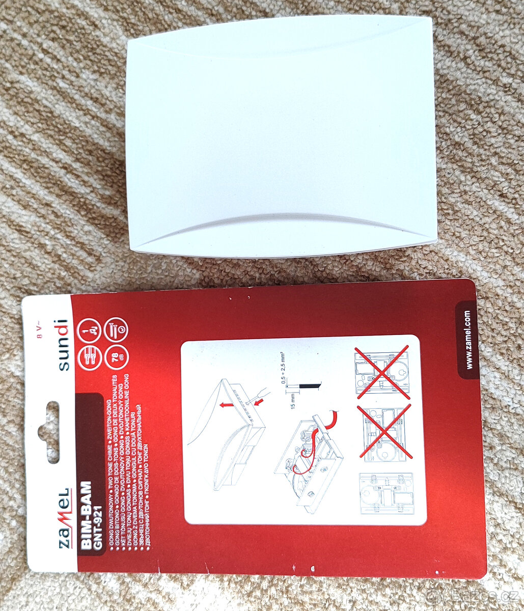 Domovní zvonek BIM-BAM GNT-921