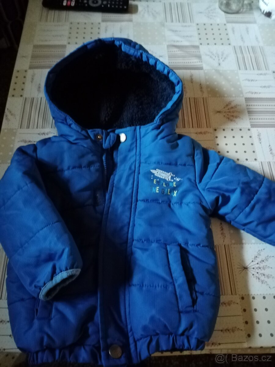 Zimní bunda chlapecká vel. 86