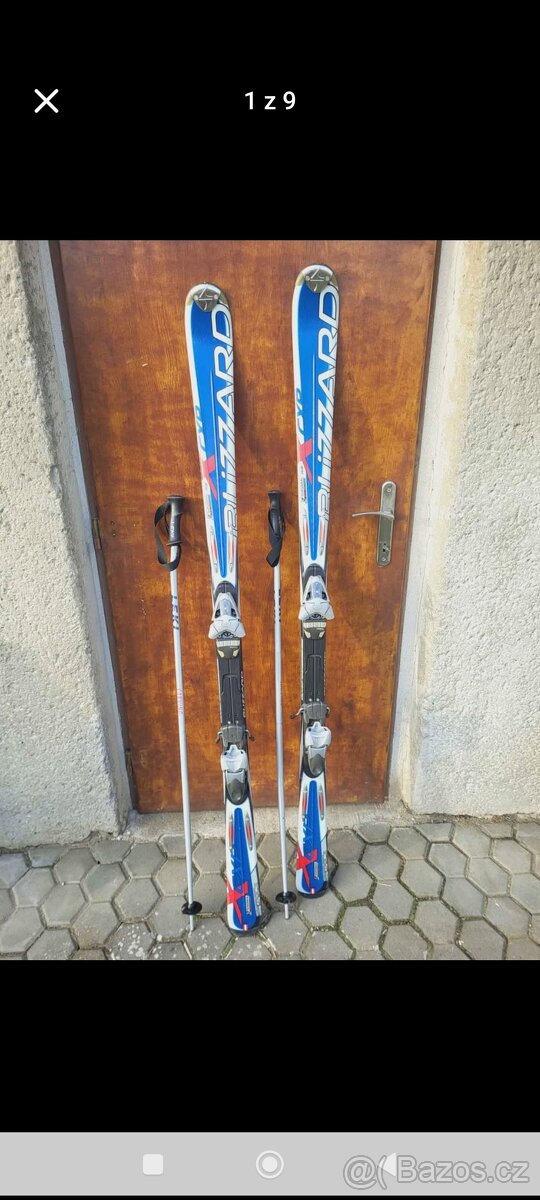 Lyže Blizzard 168 Sigma x Pressor + hole