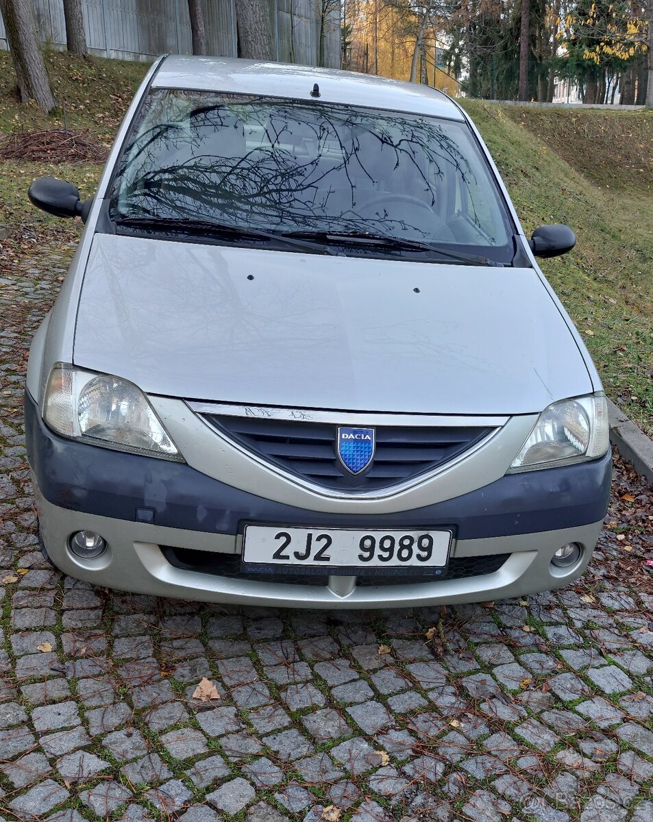 Dacia Logan 1.4i 55 kW, najeto 48761 km, tažné zařízení