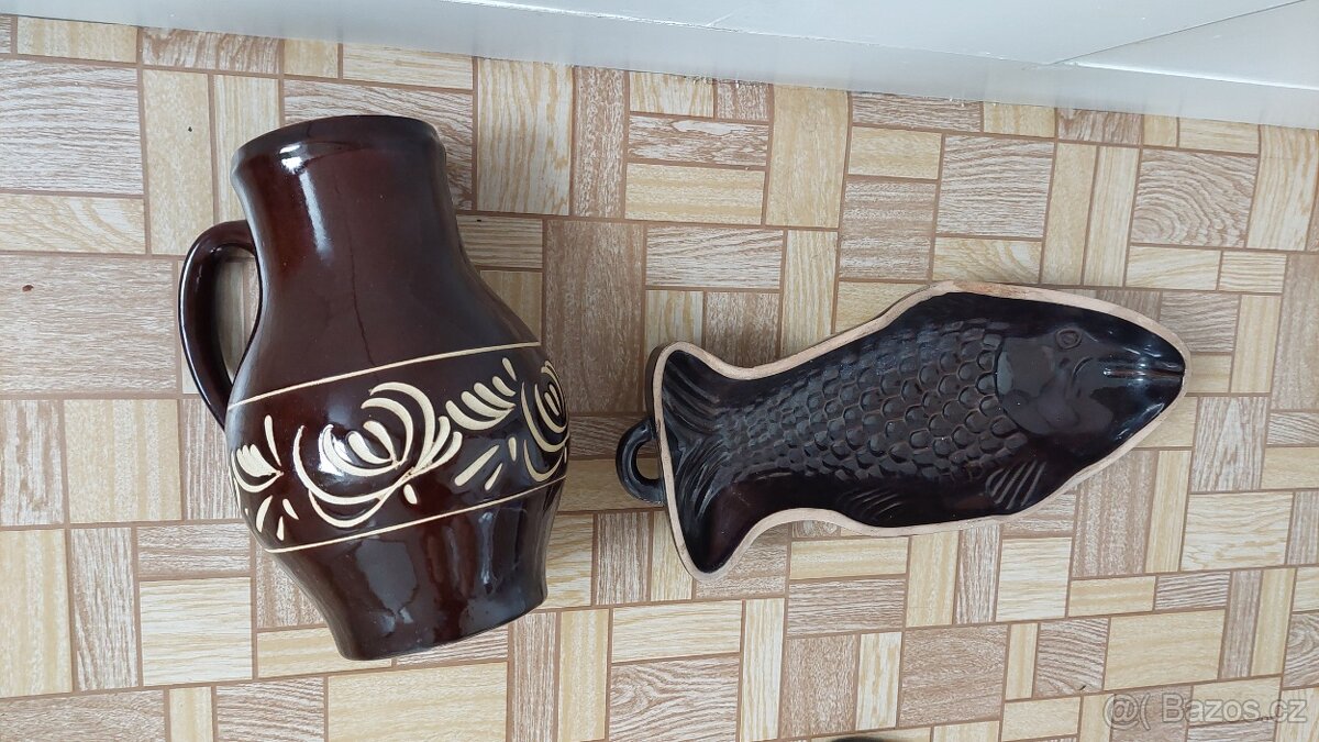 Džbán a forma na pečení