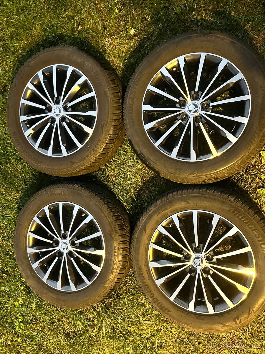 Kompletní zimní sada Kodiaq - R18¨ Trinity