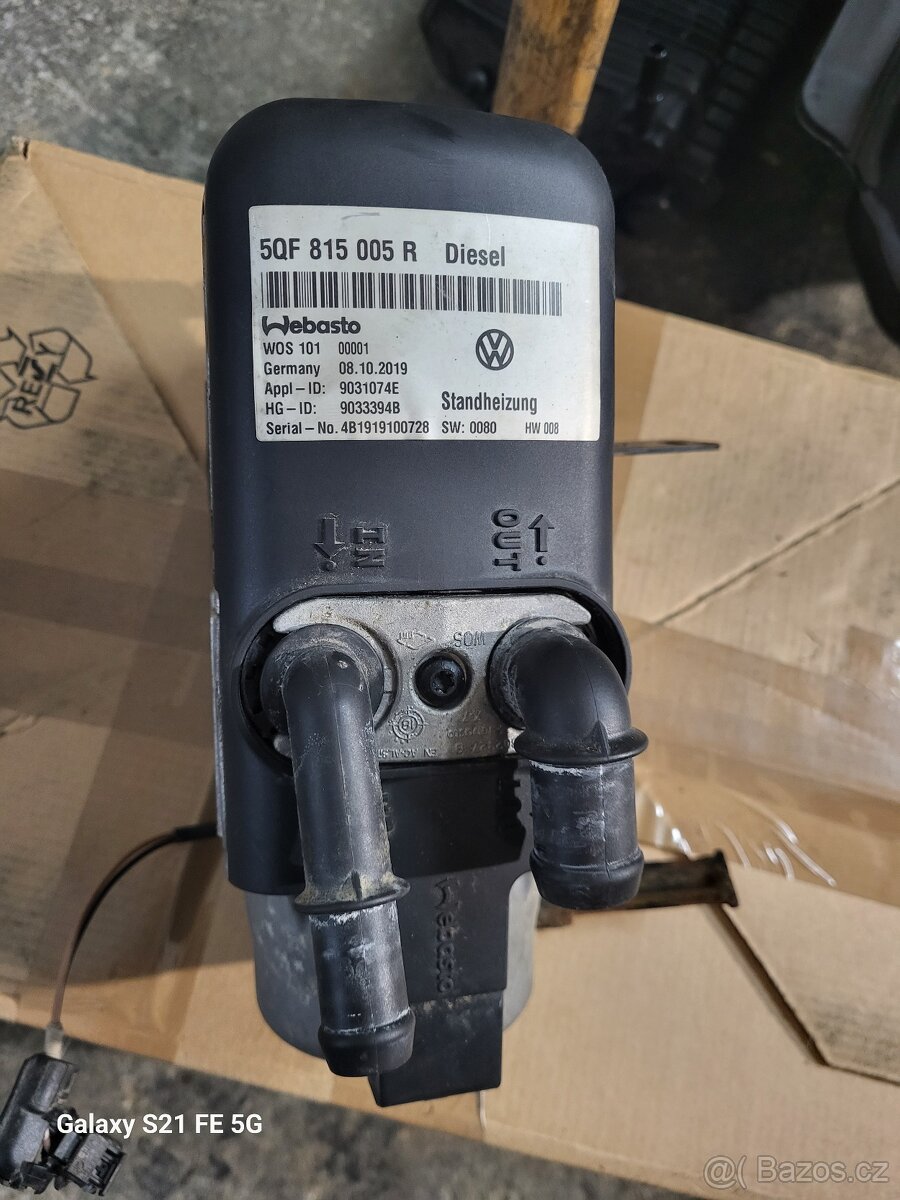 WEBASTO. NEZÁVISLÉ TOPENI DIESEL