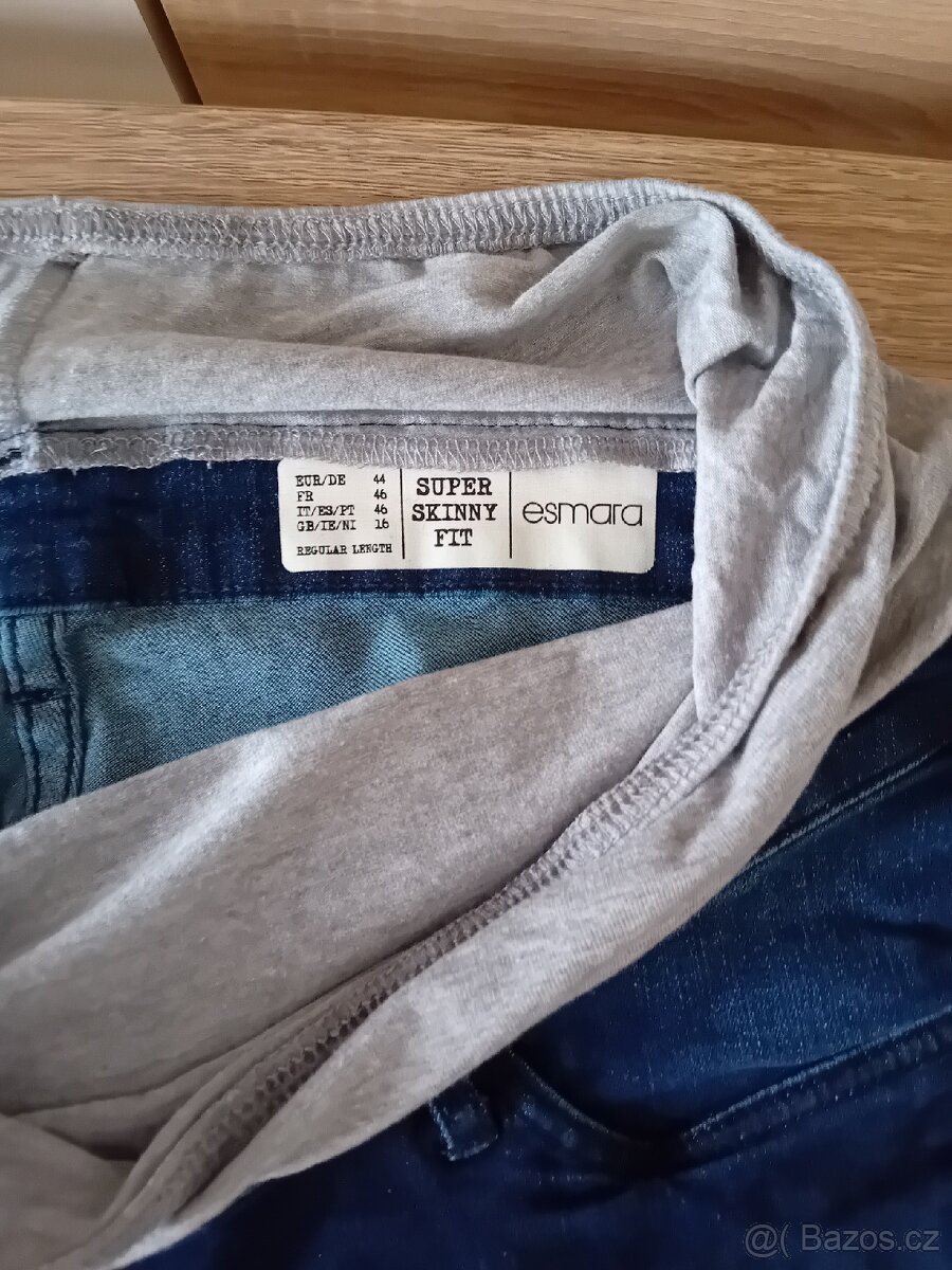 Těhotenské kalhoty, vel.44