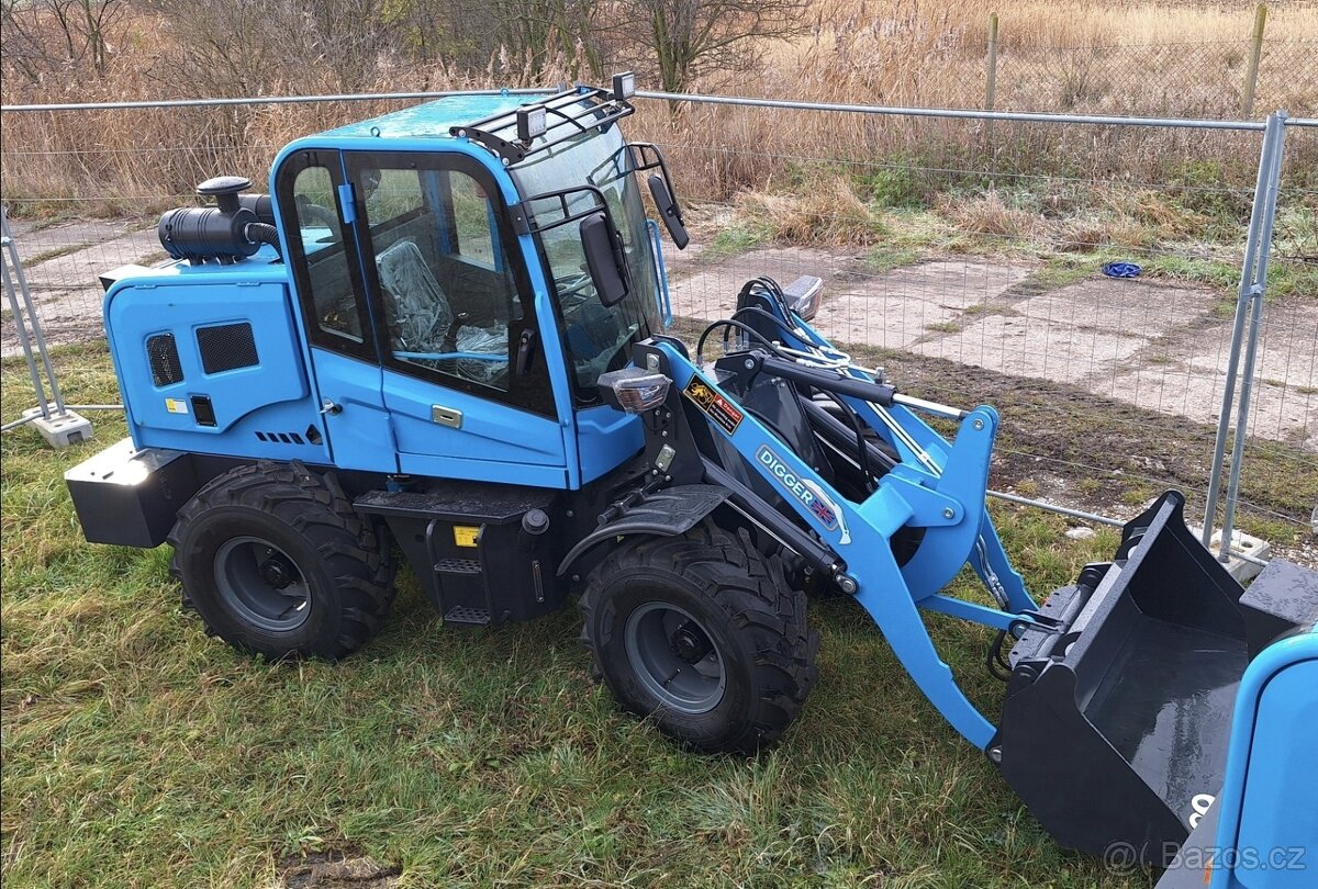 Kolový nakladač kloubový 1t