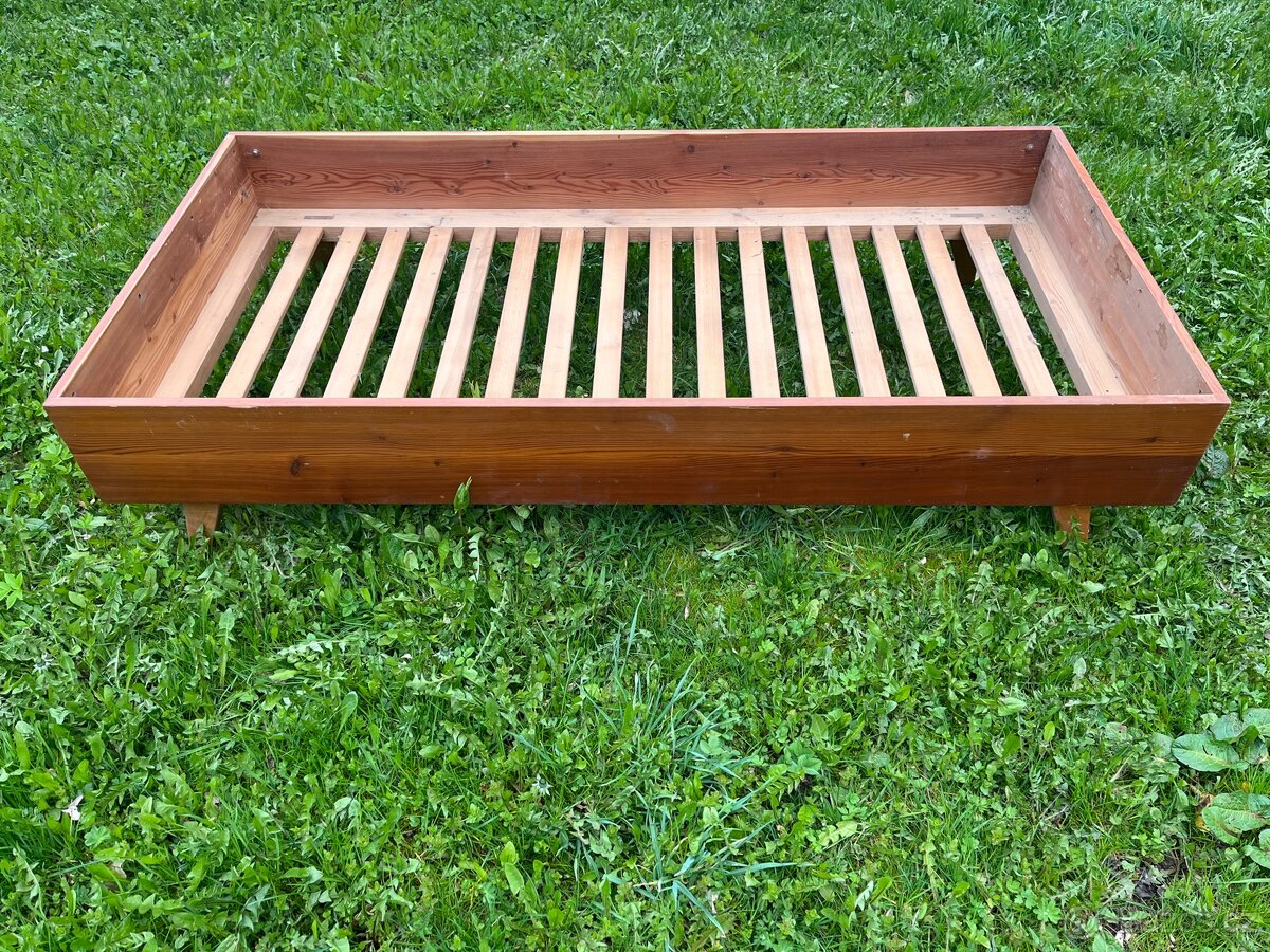 retro postel/gauč 2x