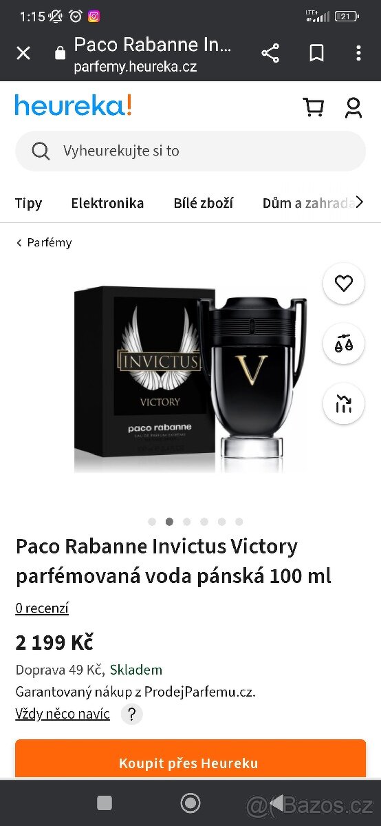 Paco Rabanne Invictus Victory pánská 100 ml

