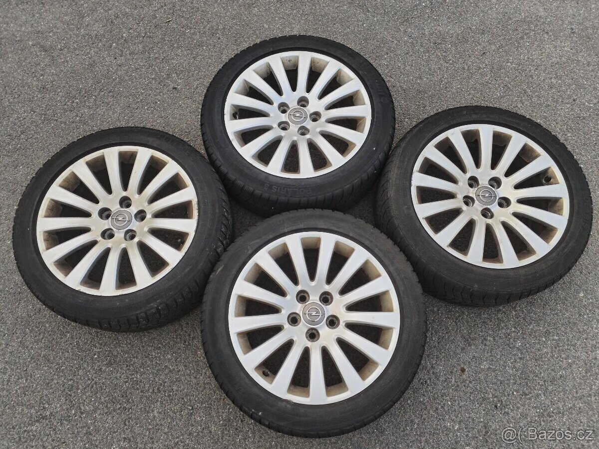 Sada alu kol Opel s pneu 245/45 R18