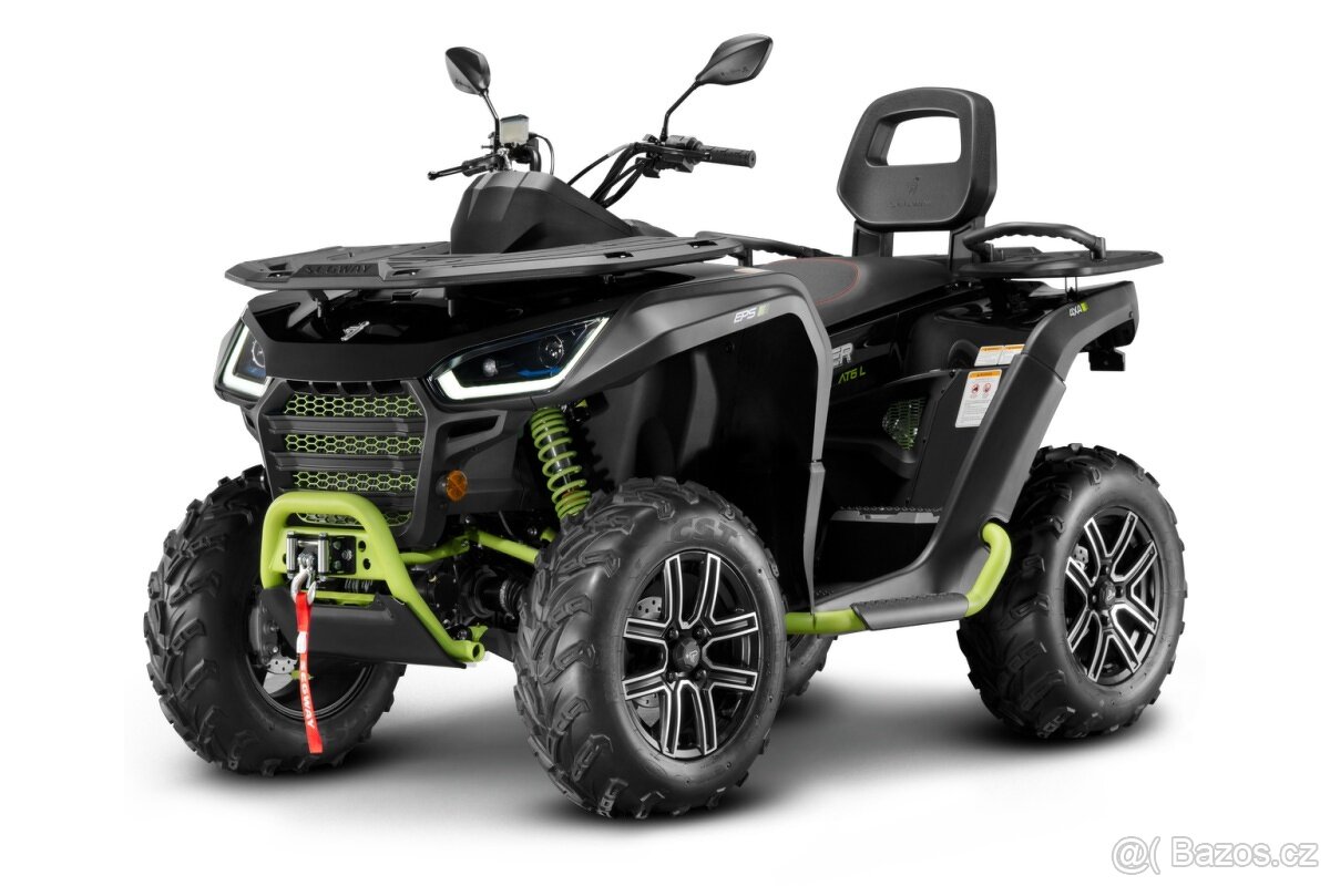 SEGWAY ATV SNARLER AT6 L EPS BLACK/GREEN nová 4kolka