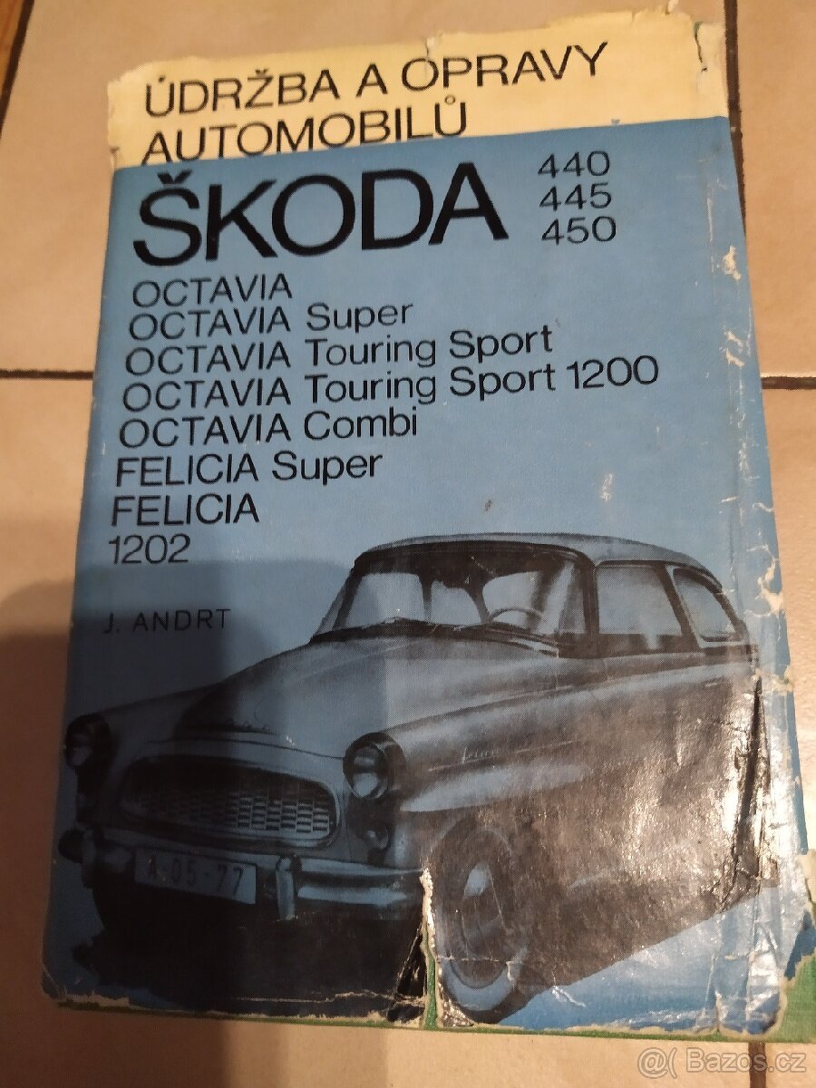 Knihy údržba a opravy Škoda Octavia