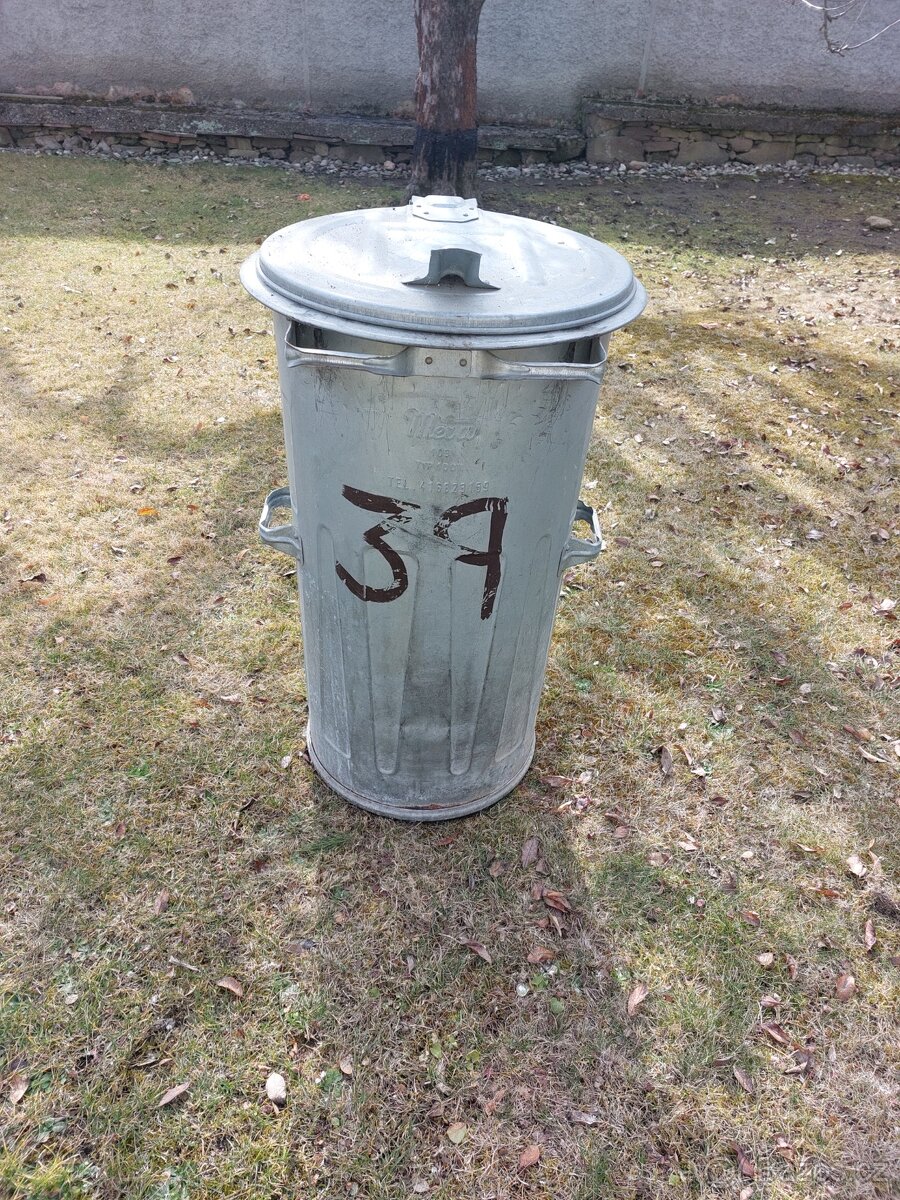 PLECHOVÁ POPELNICE MEVA