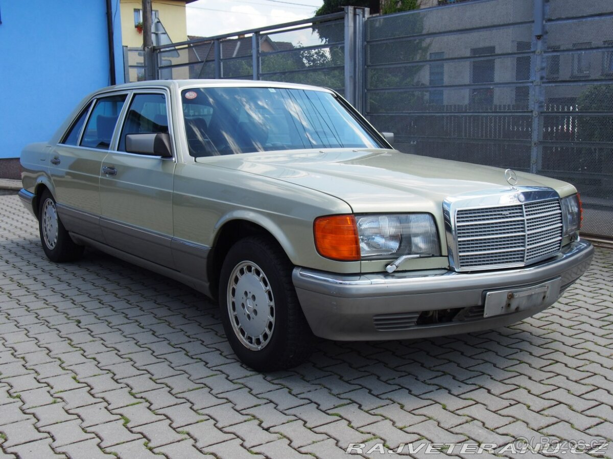 Mercedes-Benz W126 420 SEL LONG 1986 EU s historií nerezavé