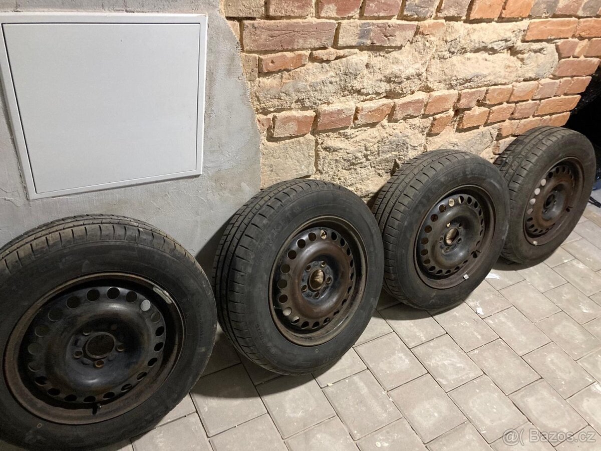 Letní pneumatiky + disky Ford Transit Connect