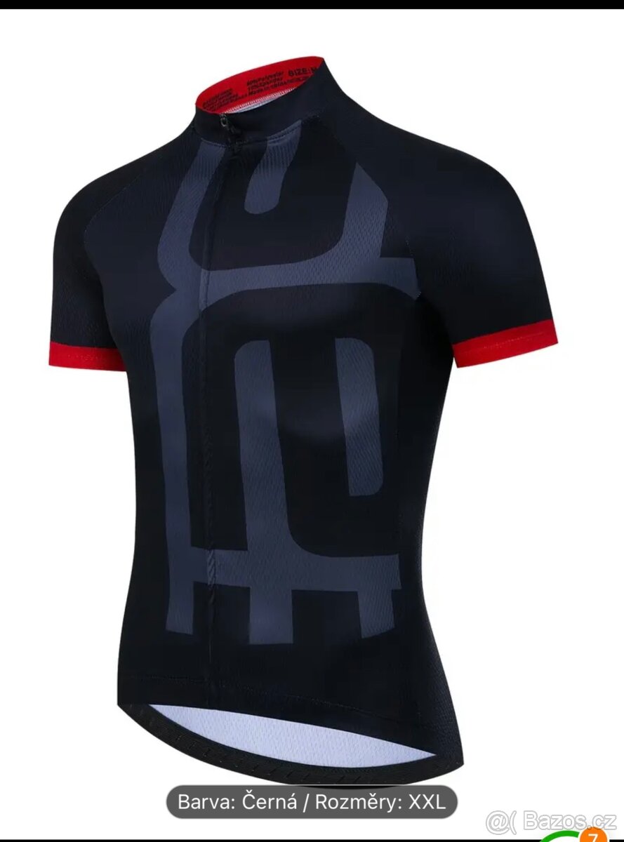 Cyklistický dres xxl