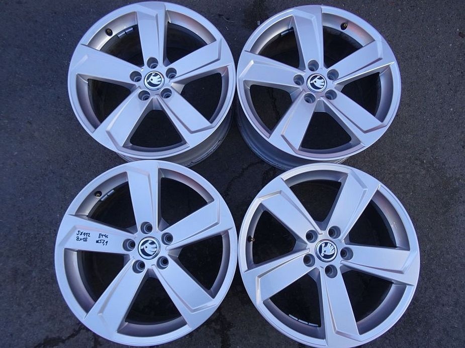 Alu disky origo VW, Škoda 18", 5x112, ET 46, šíře 8J