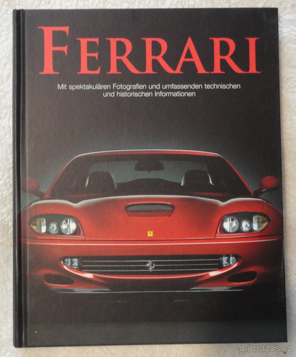 PRO MODELAŘE KNIHA FERRARI-DIE GESICHTE EINE LEGENDE